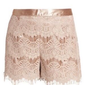 Leith Blush Lace Shorts